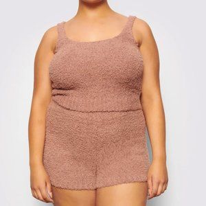 SKIMS 3 piece set, Cosy Tank Top, Shorts and Joggers Size Small/Medium NWT